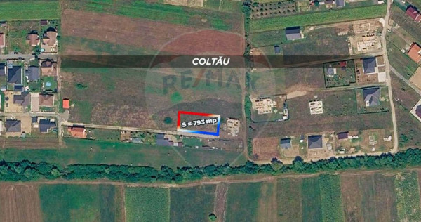 Teren 967mp Coltau / Strada Liliacului