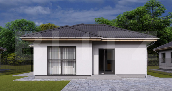 Casă 120 mp utili, teren 468 mp, cartier nou &ndash; Livezeni