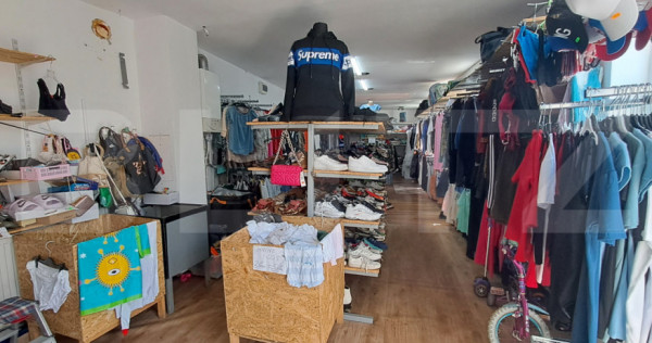 Spațiu Comercia, vad bun, curte 100 mp, zona Centrală, Fă