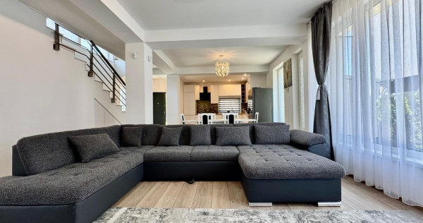 Vilă premium 4 camere de &icirc;nchiriat &ndash; Complex Aerocity, Tunari