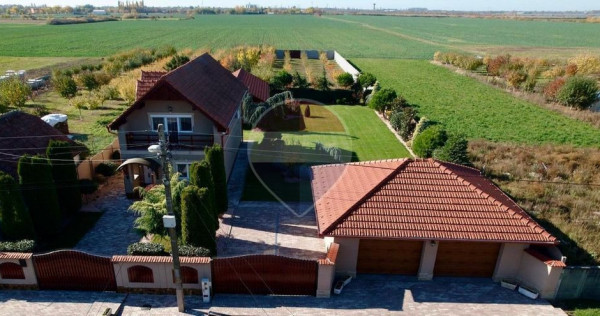 Casă gata de locuit cu teren 2700mp si garaj dublu in Ma...