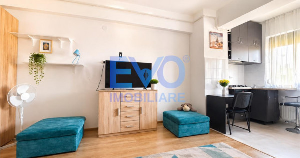 Apartament 1 camera, 32mp, complet mobilat utilat, Complex N