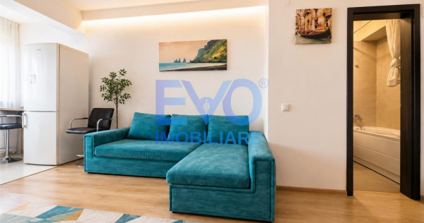 Apartament 1 camera, 32mp, complet mobilat utilat, Complex N