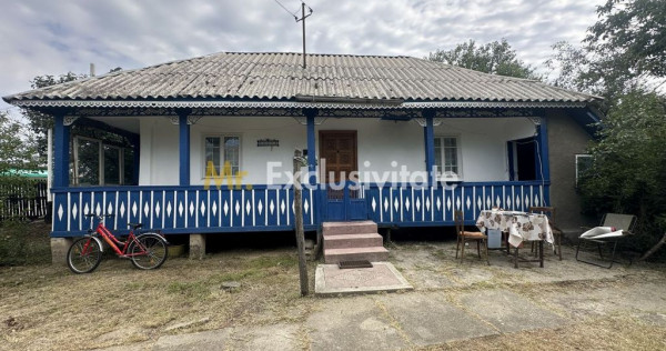Casa traditionala+teren 1172mp intravilan in Lunca Corbul...