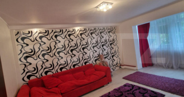 Apartament 3 camere, 69 mp, etaj 1, decomandat, zona Zamca