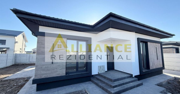 Casa Individuala pe Parter - 4 camere + teren 370 mp