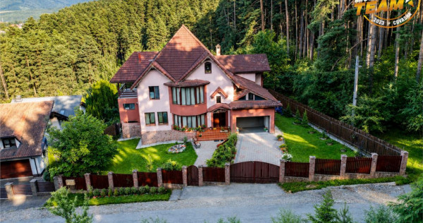 Resedinta privata la marginea padurii, 1.400mp parc privat,