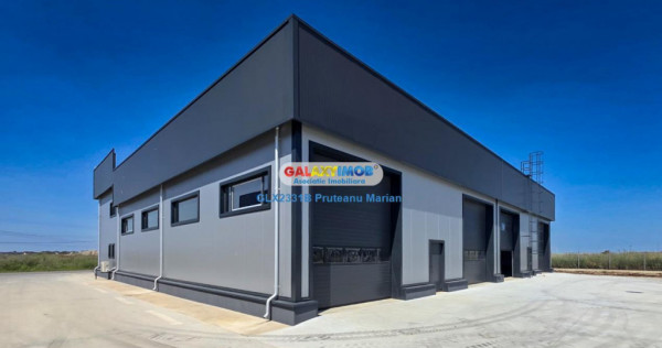 4 hale industriale situate in apropriere de Podul Domnesti