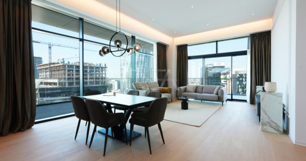 4 camere 215 mp, tavane de 3,4 m, One Floreasca Towers