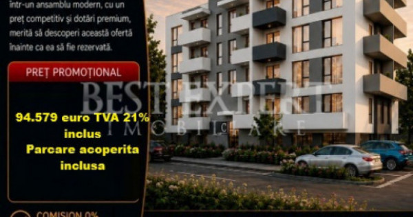 3 Camere | Bloc Boutique | Pallady | Parcare Acoperită | Av