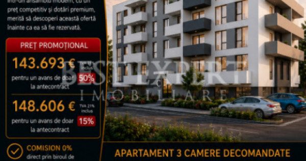 3 Camere | Bloc Boutique | Theodor Pallady| Bonus Parcare |