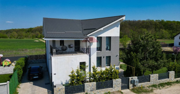 Casă premium 5 camere &icirc;n Snagov | 535 mp teren | L&acirc;ngă pădure