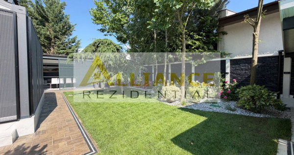 Casa P+1+M cu teren de 650 mp, piscina si curte complet a...