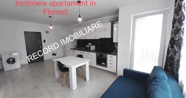 Apartament 2 camere, et.2, balcon, garaj subteran, lift Floresti