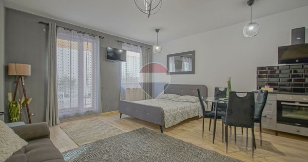 COMISION 0%!GARSONIERA CU GRADINA | MOBILATA | DRUMUL POI...