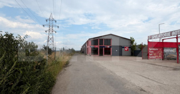 De inchiriat hală 600 mp și teren generos de 5000 mp langa