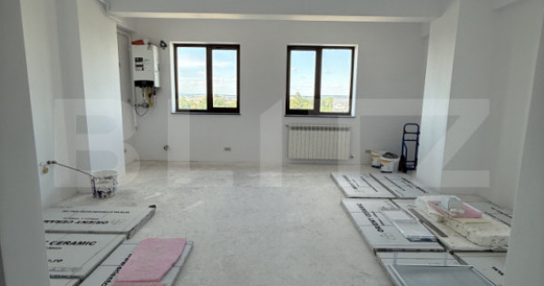 Apartament 3 camere, 81 mp, bloc nou, cartier Zamca