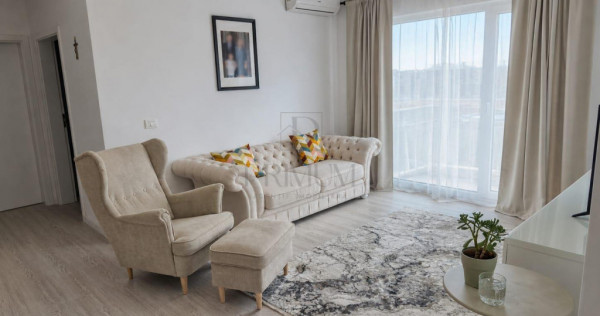 Apartament 2 camere mobilat frumos si utilat bloc nou - Buco