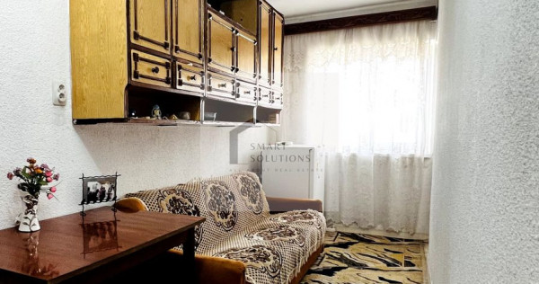 Apartament 2 camere, 59 mp, două balcoane, in centrul orașului Săveni