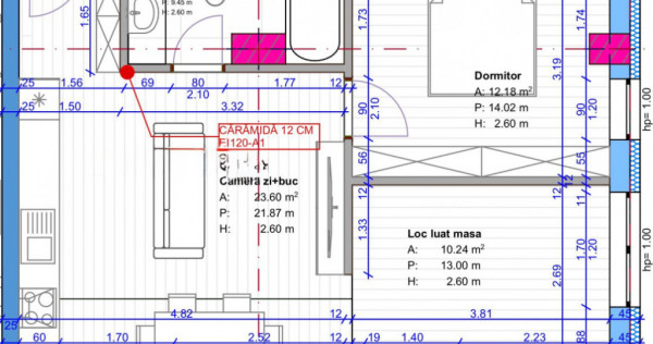 Apartament cu 3 camere in Floresti zona Terra