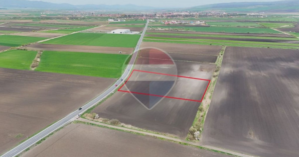 Comision 0% | Teren extravilan arabil 10.000 mp | Feldioara