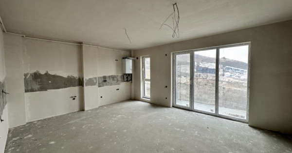 Apartament 2 camere semifinisat 52mp + Garaj | Teilor | Flor