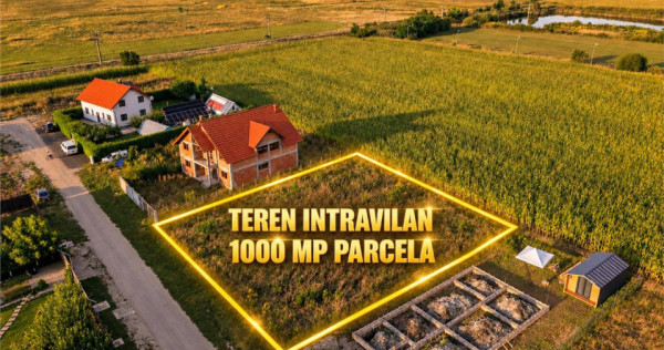 FILM!Teren intravilan, 1.000mp, Harman, Brasov.