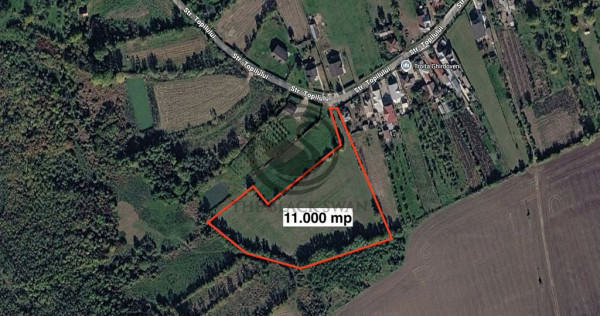 Teren intravilan de vanzare | 11.000 mp | Ghirdoveni | Co...