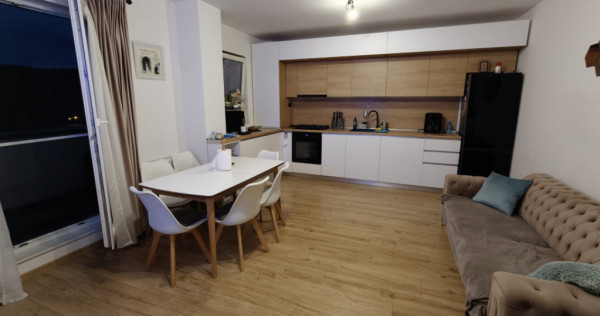 Apartament 2 camere, 45 mp, balcon, parcare | zona Terra, Fl