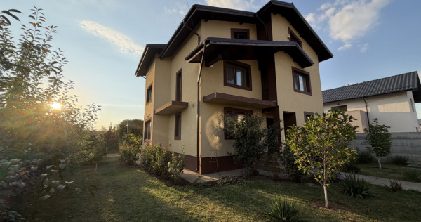 Vila superba 283 mp construit, 656 mp teren in Ciorog&acirc;rla,