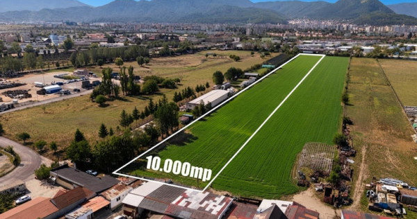 Teren intravilan 10.000 mp, Brasov, ideal pentru hala, depoz