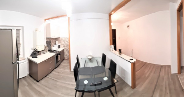 Apartament 2 camere, Nord &ndash; etaj 1 | Centrală și electrocasnice NOI