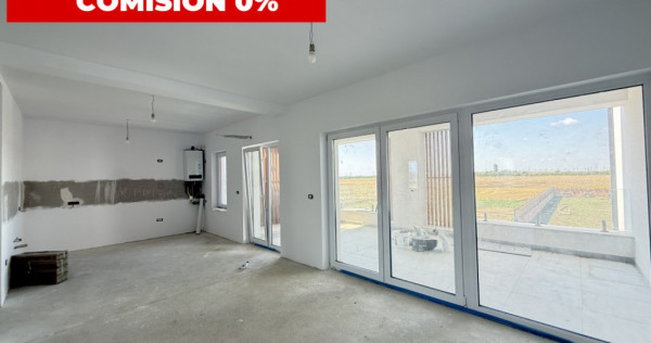 COMISION 0% Apartament cu 3 camere si terasa de 25 mp, etaj