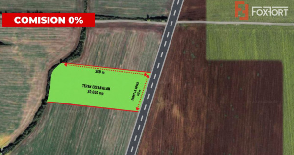 COMISION 0% Teren extravilan de vanzare in Sacalaz