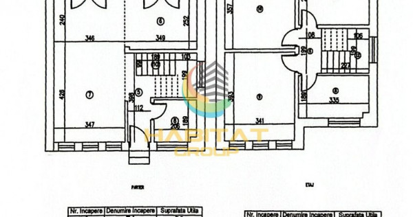 Vila tip duplex / 4 camere / p+1+pod / com. Berceni