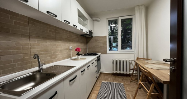 Prima inchiriere, renovat si utilat nou, 10 min Metrou Jiulu