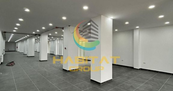 Spațiu comercial open space de &icirc;nchiriat &ndash; aprox. 400 mp | Vitrină stradală