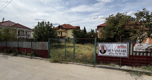 Teren exclusivist 586 mp, deschidere 27,21, adancime 19,84 M