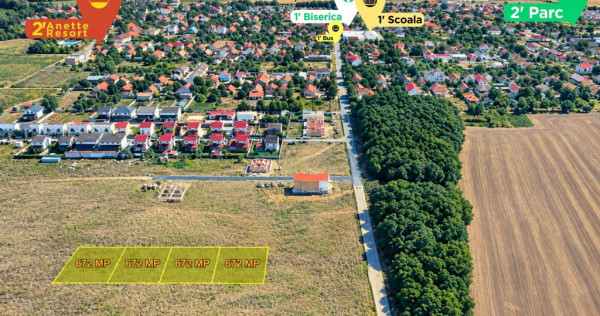 Parcele | Intravilan | 672 MP | Covaci | Comision 0