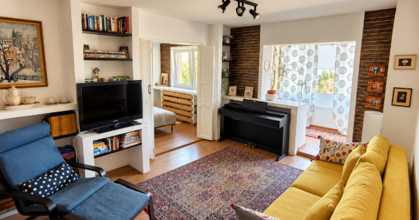 Apartament 4 camere, 2 bai, mobilat, utilat, parcare, Centrul Civic!