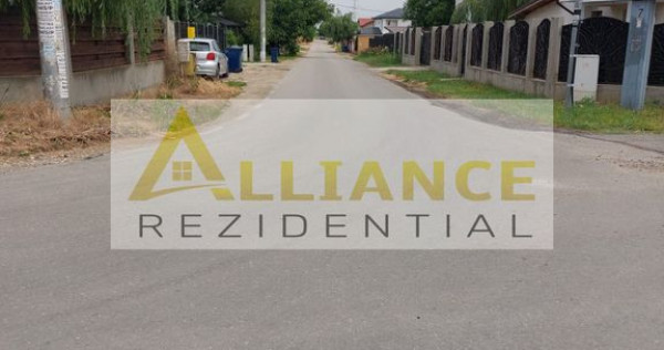 Teren constructii,336 mp,deschidere peste 17 m.Zona in dezvoltare .
