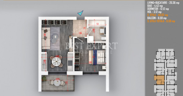 2 Camere | Finisaje Premium | Parcare Inclusa la Avans 50% |