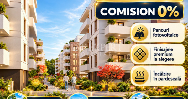4 Camere pentru Familie | 96,93 mp Total | 2 Băi | Comision