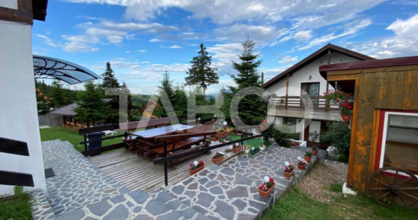 Pensiune de vanzare 10 camere 10 bai 343 mp utili Paltinis S
