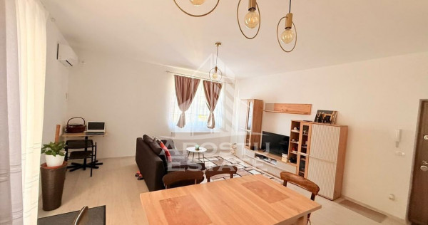 Apartament de inchiriat cu 2 camere si curte-zona Giroc