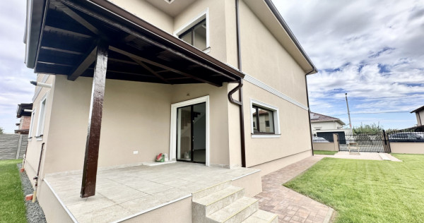 Duplex 5 camere | 120 mp utili | Gazon + irigatii | Mosnita