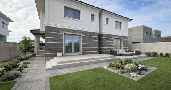 Duplex modern in stil individuala cu 4 camere si 120 mp util
