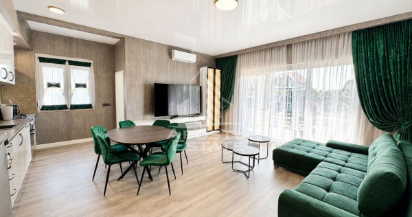 Duplex pe parter, 3 camere, mobilat, Mosnita Vechie