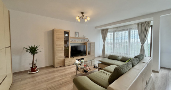 Apartament 2 camere, mobilat/utilat, 53mp utili, zona Lipov
