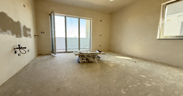Apartament cu 2 camere, decomandat, 55 mp utili + balcon - G